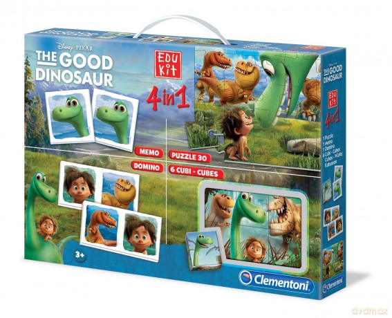 CLEMENTONI Edukit 4w1 Dobry Dinozaur [GRA]