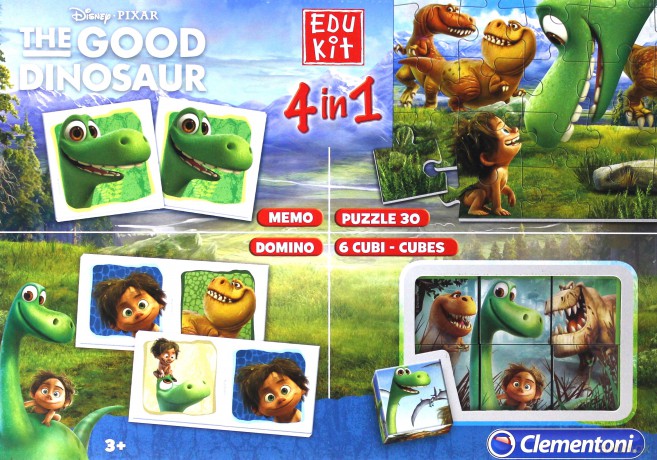 CLEMENTONI Edukit 4w1 Dobry Dinozaur [GRA]