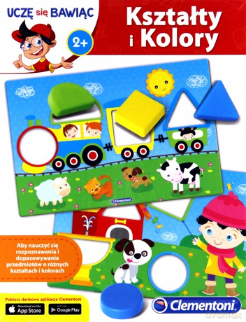 CLEMENTONI Kształty i Kolory [GRA]