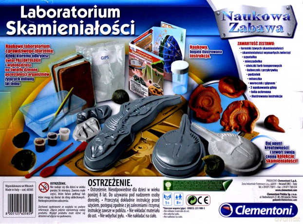 CLEMENTONI Laboratorium Skamieniałości