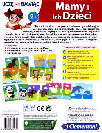CLEMENTONI Mamy i ich dzieci [GRA]