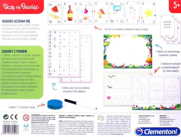 CLEMENTONI Nauka Pisania [GRA]
