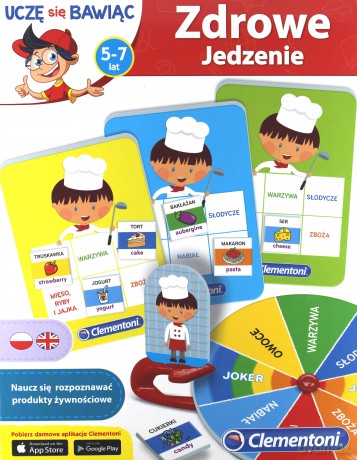 CLEMENTONI Zdrowe jedzenie [GRA]