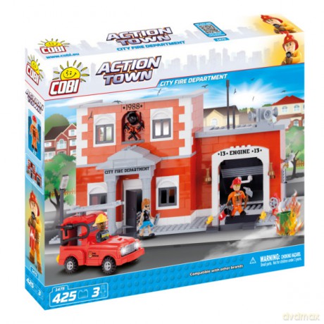 COBI Action Town Mega wóz strażacki [KLOCKI]