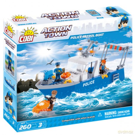 COBI Action Town Pojazd policyjny [KLOCKI]