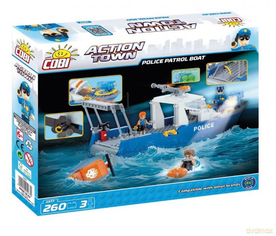 COBI Action Town Pojazd policyjny [KLOCKI]