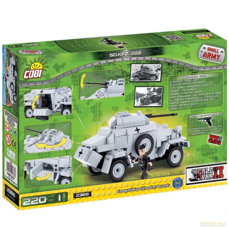 COBI Armia SD.KFZ 222 [KLOCKI]
