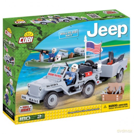 COBI Jeep Willys MB US Navy [KLOCKI]