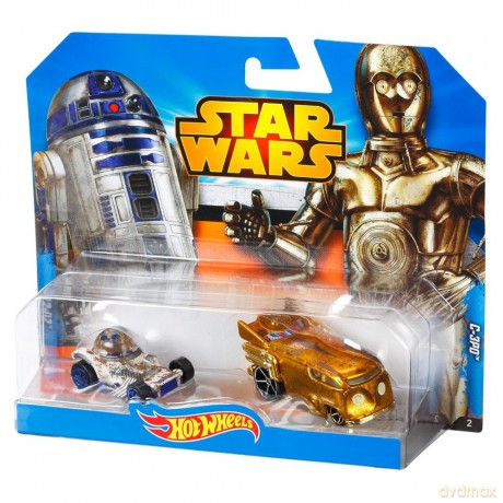 HOT WHEELS Star Wars Samochodziki Dwupak (Gwiezdne Wojny)