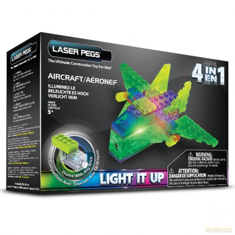 LASER PEGS 4 in 1 Aircraft