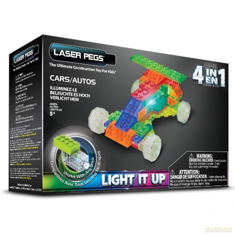 LASER PEGS 4 in 1 Cars