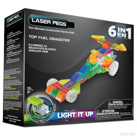LASER PEGS 6 in 1 Dragster