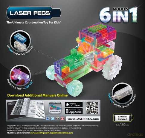 LASER PEGS 6 in 1 Tractor