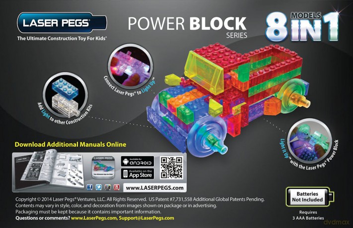 LASER PEGS 8 in 1 Truck