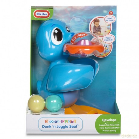 LITTLE TIKES Foczka Koszykówka