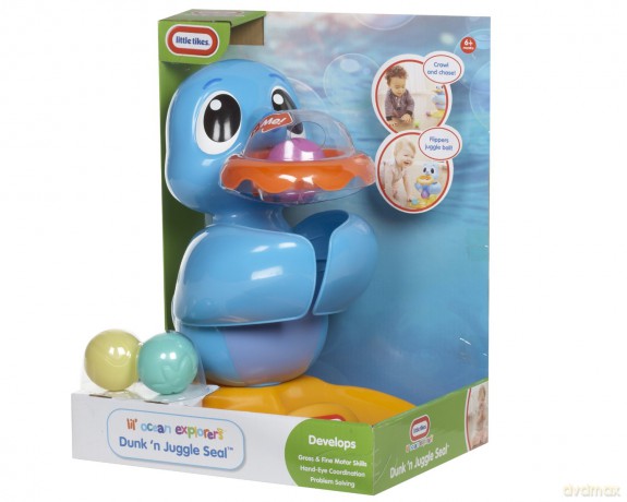 LITTLE TIKES Foczka Koszykówka