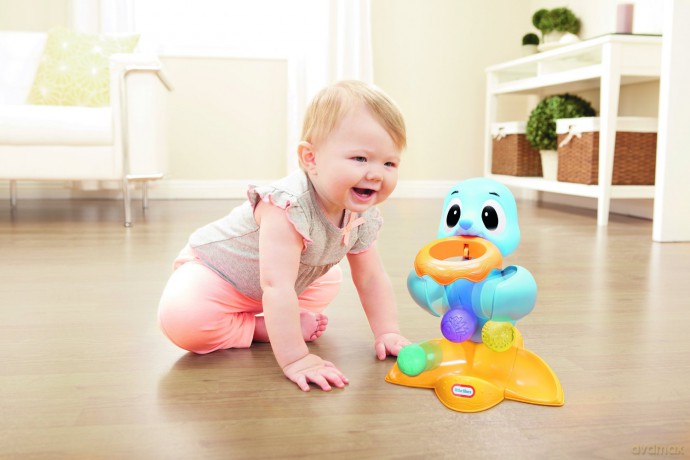 LITTLE TIKES Foczka Koszykówka