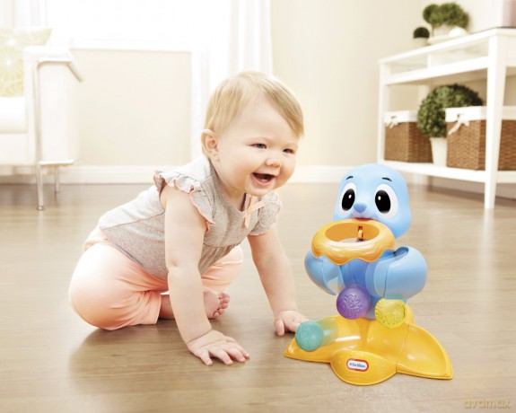LITTLE TIKES Foczka Koszykówka