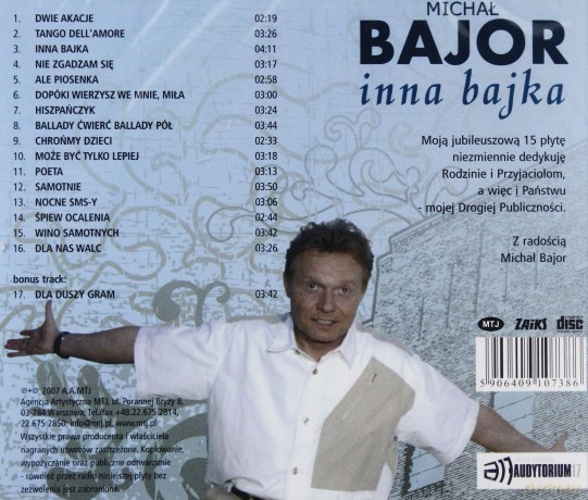 Michał Bajor: Inna bajka [CD]