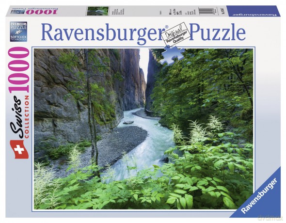 RAVENSBURGER 1000 el. Aareschlut w Szwajcarii [PUZZLE]