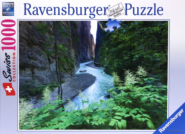 RAVENSBURGER 1000 el. Aareschlut w Szwajcarii [PUZZLE]