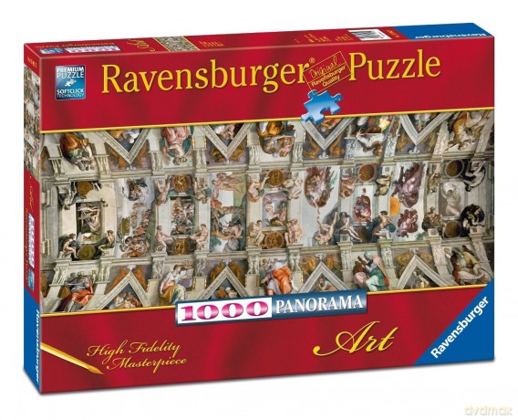 RAVENSBURGER 1000 el. Kaplica Sykstyńska [PUZZLE]