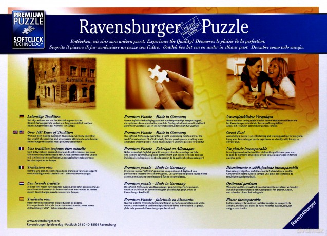 RAVENSBURGER 1000 el. Kaplica Sykstyńska [PUZZLE]