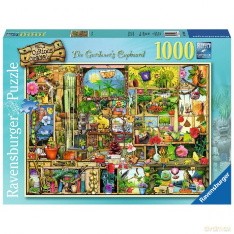 RAVENSBURGER 1000 el. Kredens ogrodnika [PUZZLE]