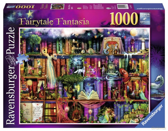 RAVENSBURGER 1000 el. Magiczna biblioteczka [PUZZLE]