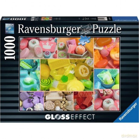 RAVENSBURGER 1000 el. Mydełka połysk [PUZZLE]
