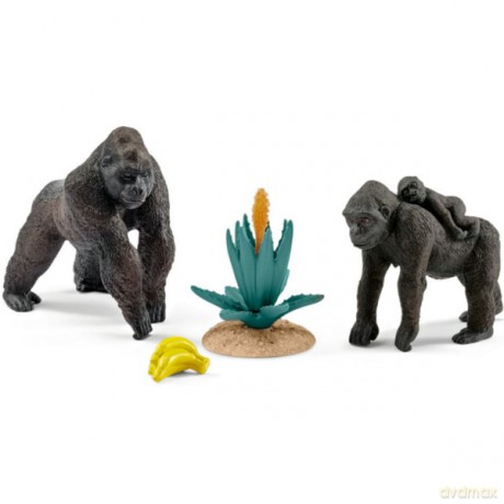 SCHLEICH Rodzina goryli [FIGURKA]