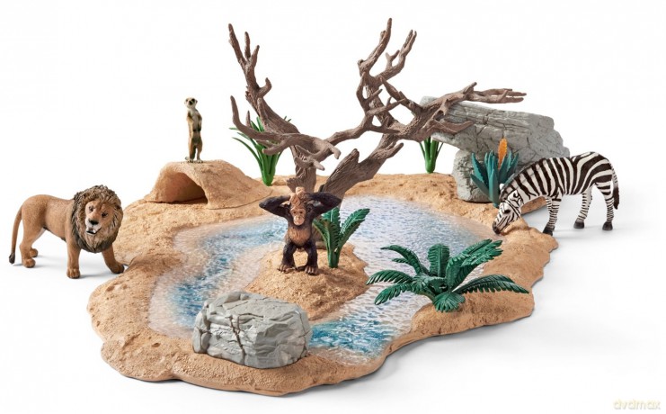 SCHLEICH Wodopój zestaw [FIGURKA]