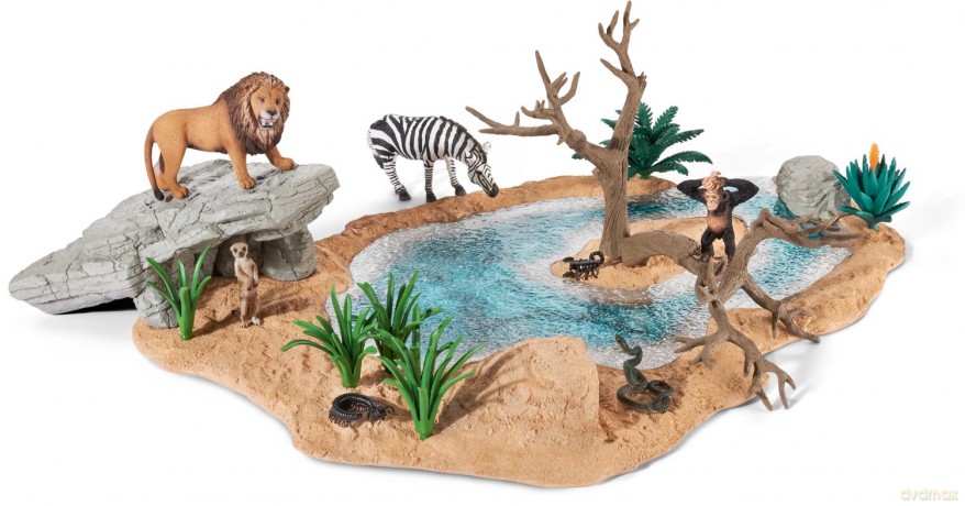 SCHLEICH Wodopój zestaw [FIGURKA]