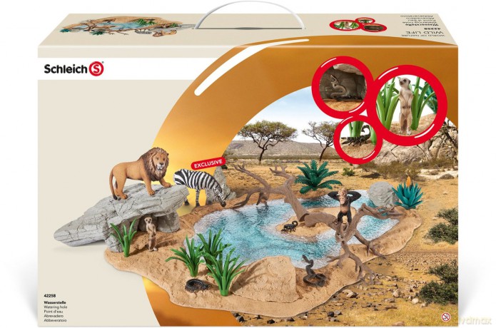 SCHLEICH Wodopój zestaw [FIGURKA]