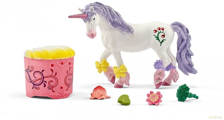 SCHLEICH Zestaw do karmienia i pielęgnacji [FIGURKA]