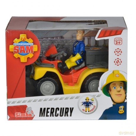 SIMBA Strażak Sam Quad Mercury z figurką