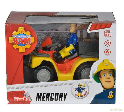 SIMBA Strażak Sam Quad Mercury z figurką
