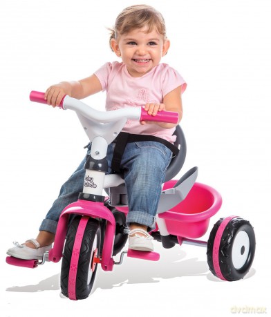 SMOBY Rowerek Baby Balade różowy