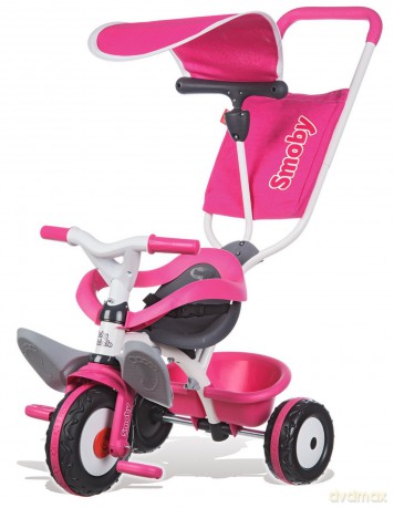 SMOBY Rowerek Baby Balade różowy