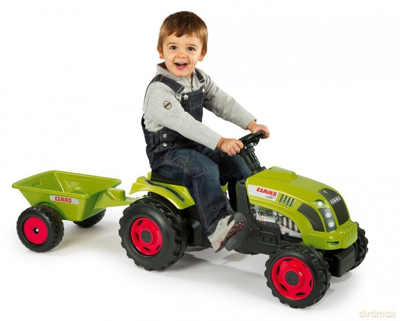 SMOBY Traktos Class z przyczepka