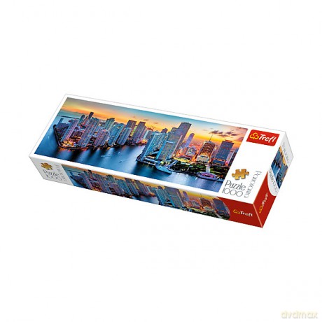 TREFL 1000 el. Miami o zmroku (29027) [PUZZLE]