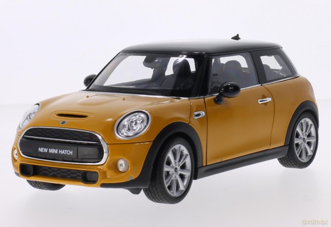 WELLY Mini Cooper S (dark yellow)