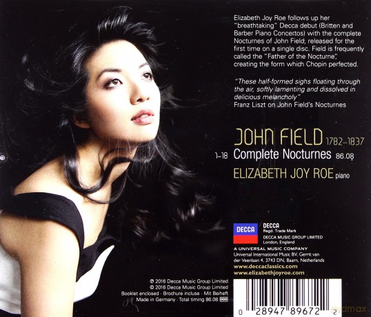 Elizabeth Joy Roe: Field Nocturnes [CD]