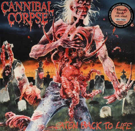 Cannibal Corpse: Eaten Back To Life (Bloody) [Winyl]
