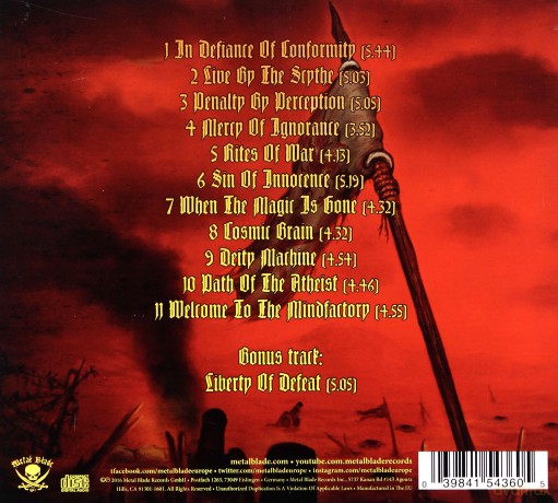 Artillery: Penalty By Perception (digipack) [CD]