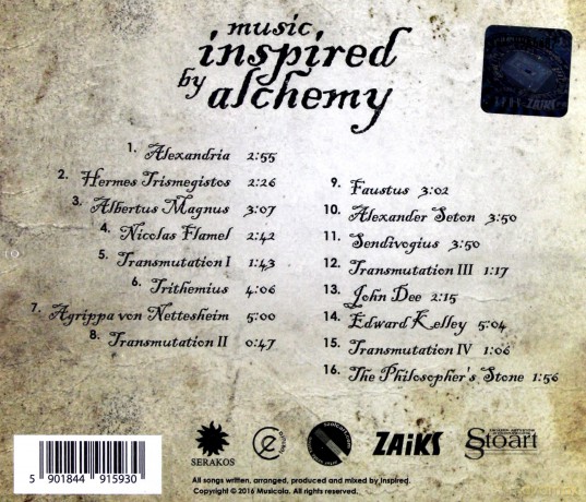 Inspired: Music Inspired By Alchemy [CD]