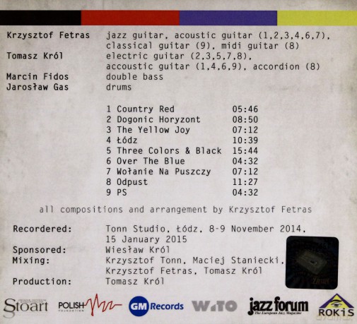 Krzysztof Fetras Quartet: Odpust [CD]