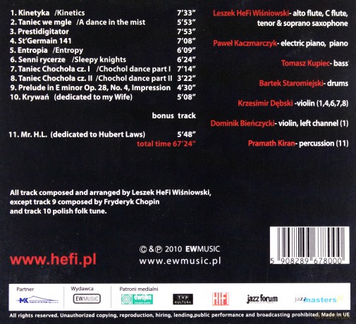Leszek Wiśniowski: Kinetyka [CD]