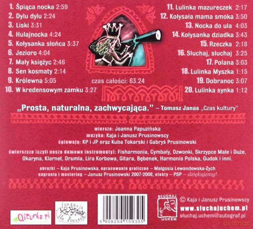 Kaja i Janusz Prusinowscy: Kołysała Mama Smoka [CD]