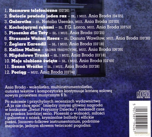 Ania Broda: 6h [CD]